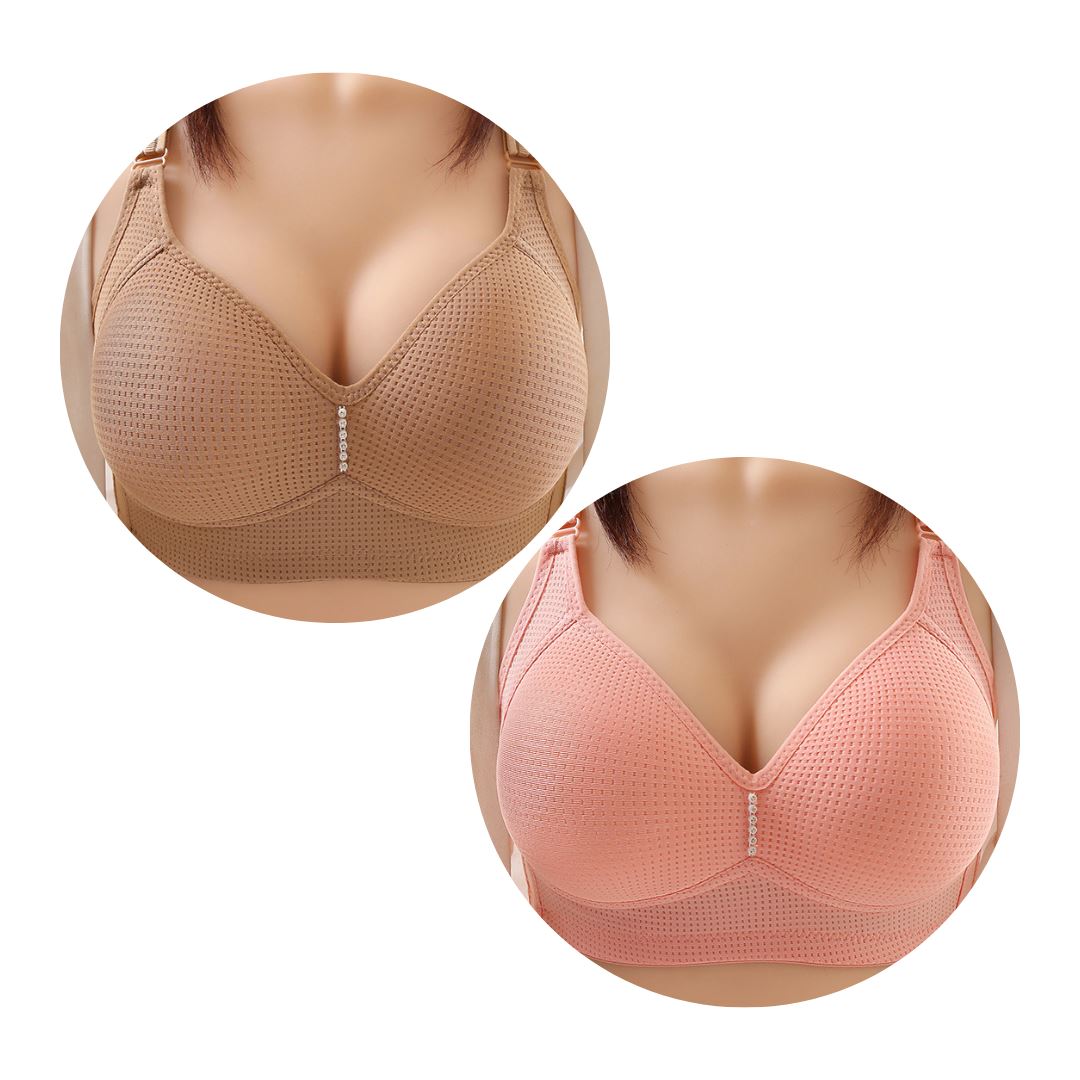 Kit 2 Sutiãs de Ultra Sustentação Aurora