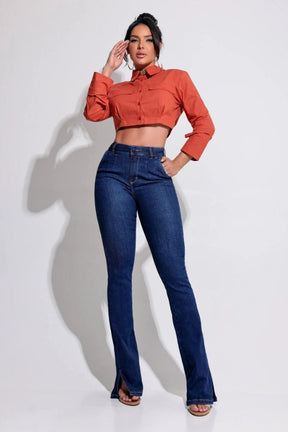 Calça Jeans Modeladora Flare Magnífica