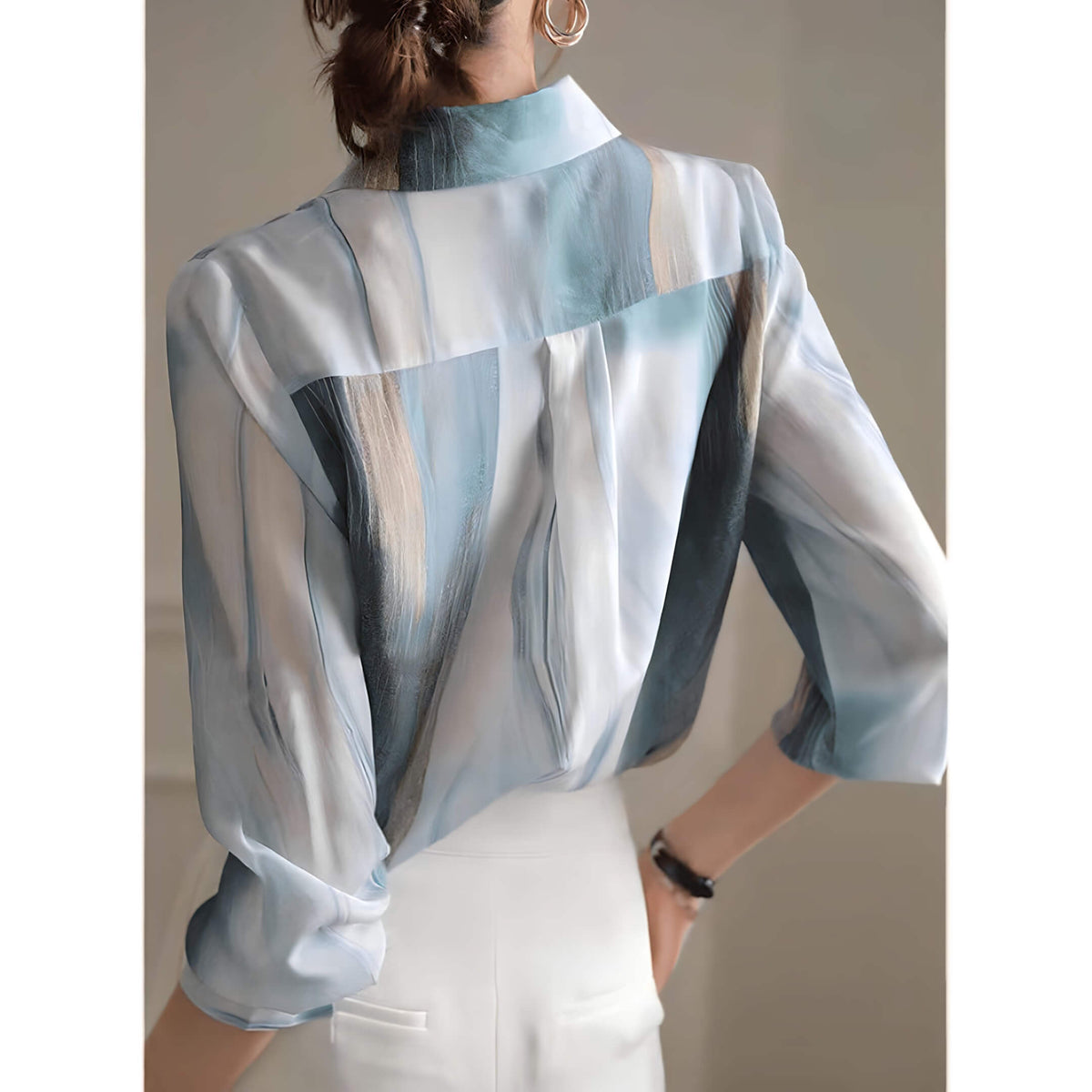 Camisa de Chiffon Matellas