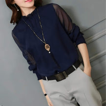 Blusa de Chiffon Canberra