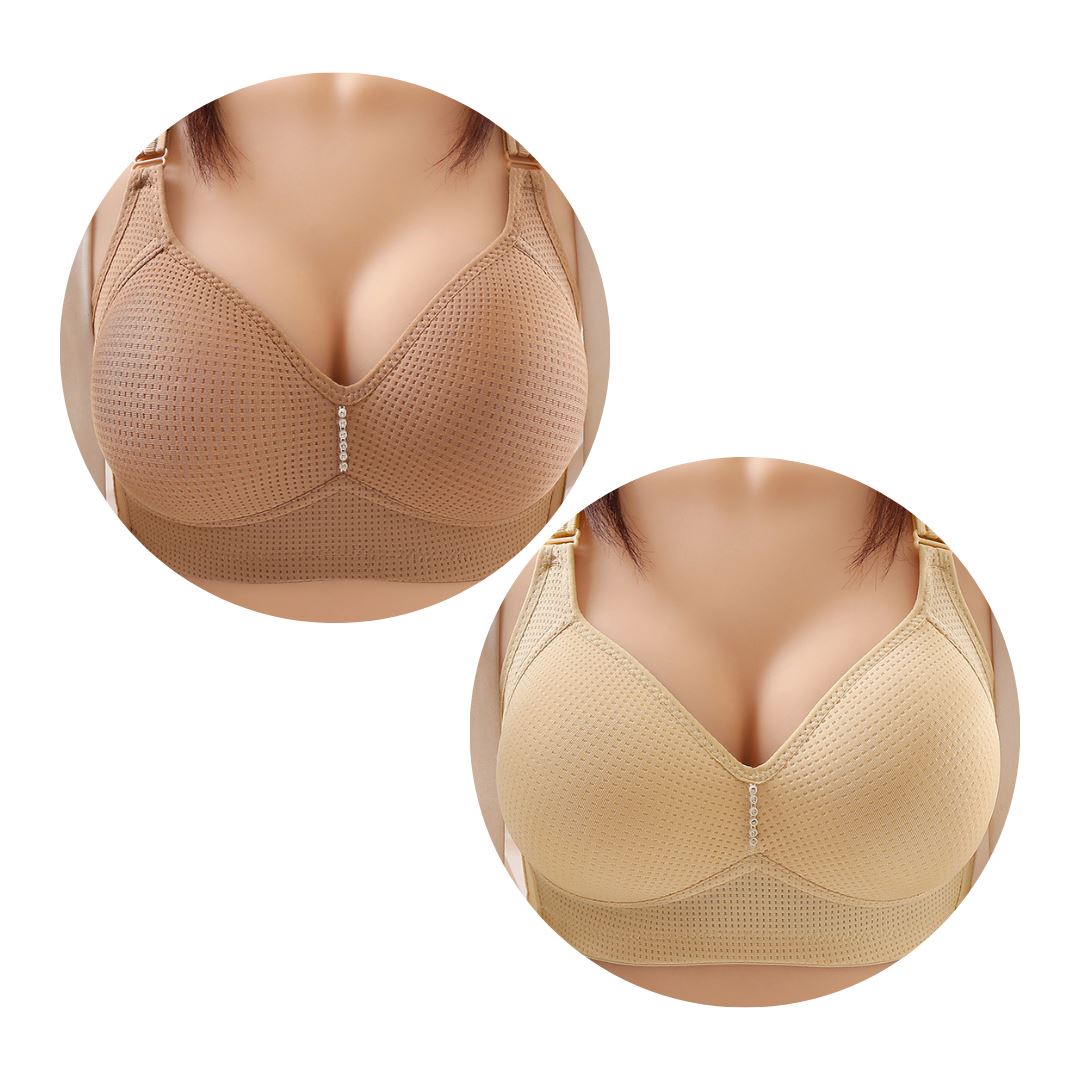 Kit 2 Sutiãs de Ultra Sustentação Aurora