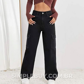 Calça Cargo Feminina - Afine e Modele o Seu Corpo