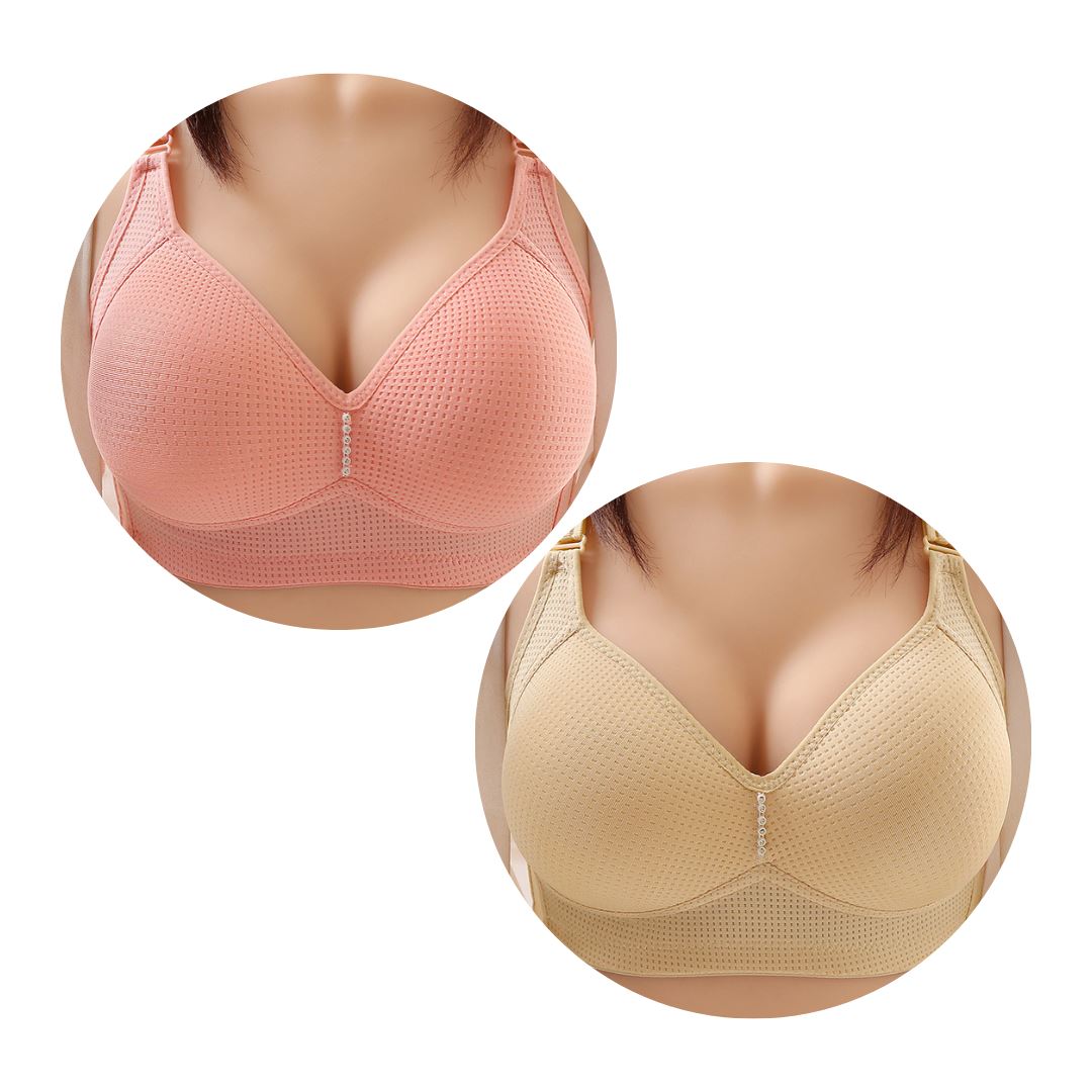 Kit 2 Sutiãs de Ultra Sustentação Aurora