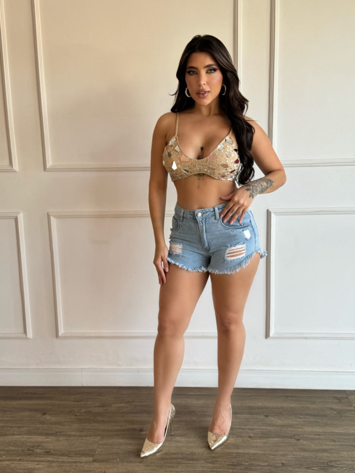 Cropped Espelhado Modern Madonna - FULL