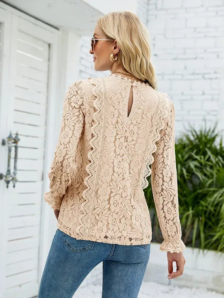 Blusa de Renda Bristol