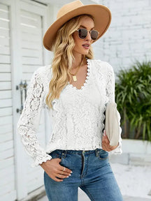 Blusa de Renda Bristol