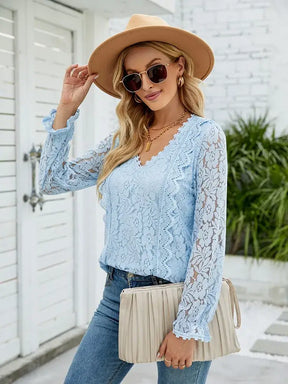 Blusa de Renda Bristol