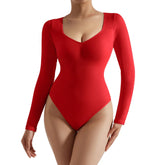 Body Suit Shape Slim Manga Longa