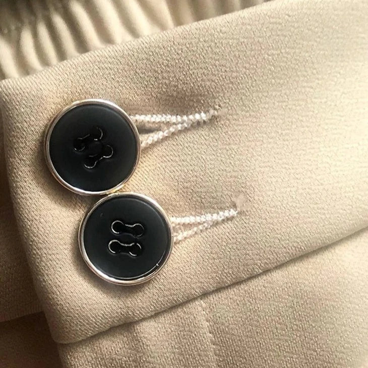 Calças Signature Tailor™ com Estilo Alfaiataria / Elegância Clássica e Cintura Alta