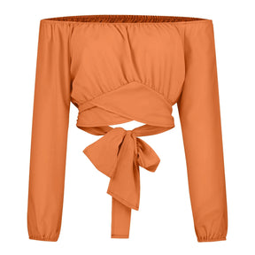 Blusa Flora Estampada com Manga