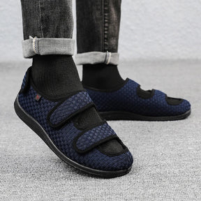 Sandália Unissex Larga e Ajustável Diabetes e Joanetes com Dois Ajustes Frontal e Traseiro