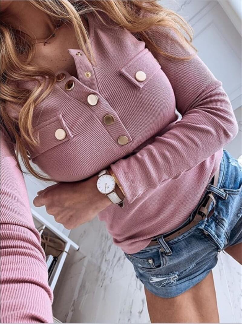 Blusa com Abotoamento Apatita