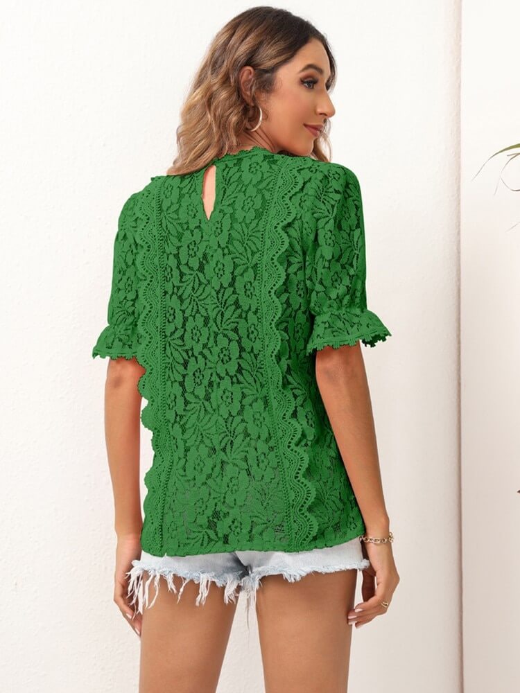 Blusa de Renda Pulsatille
