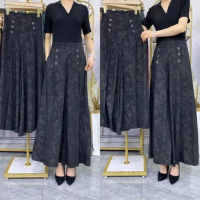 Calça Saia Madame™ em Seda Gelo / A Campeã em Leveza & Elegância!