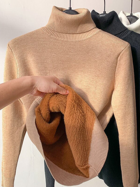 Suéter Feminino Peluciado Térmico Veludo Velvet Soft