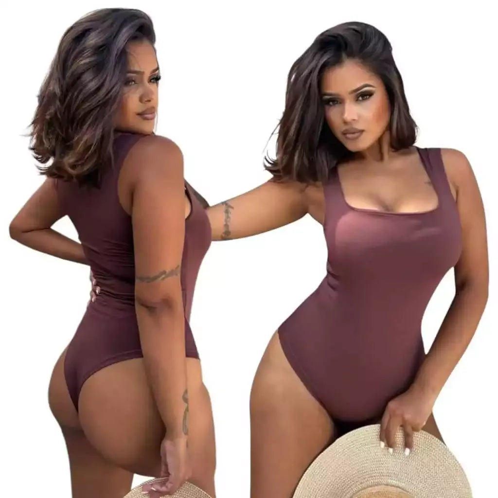 Kit 2 Body Regata Alça Larga - Estilo em Dobro ✨ Pague 1, Leve 2!