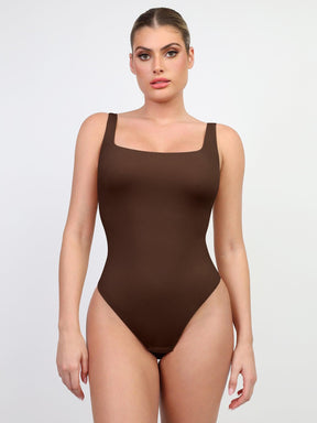 Body Suit Modelador Tanga Fio de Corte Alto - Spandex Premium ( Compre 1 leve 2 )